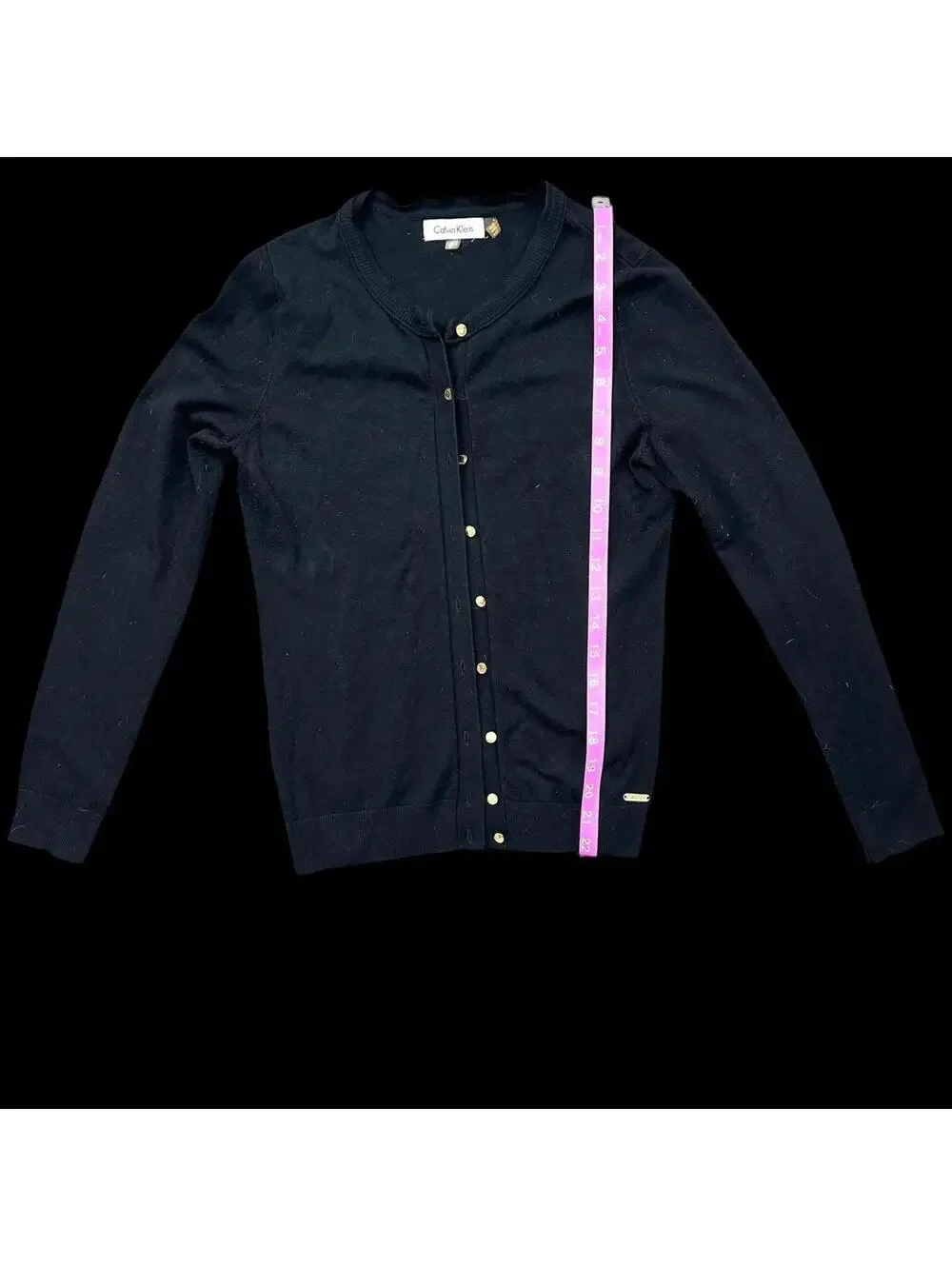 Calvin‎ Klein Women's Black Cardigan